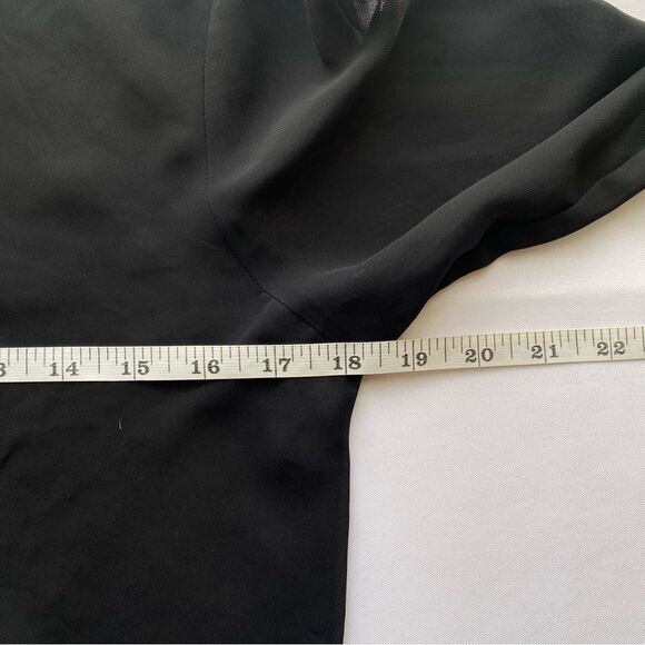 Vintage 90's Victoria's Secret Black Sheer Tunic Top Size Small - Picture 13 of 14